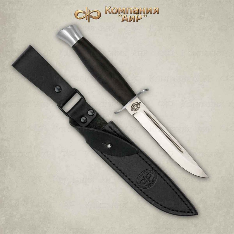 Нож АиР Финка-2, сталь  К-340, рукоять граб
